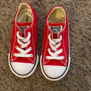 Red Toddler Converse